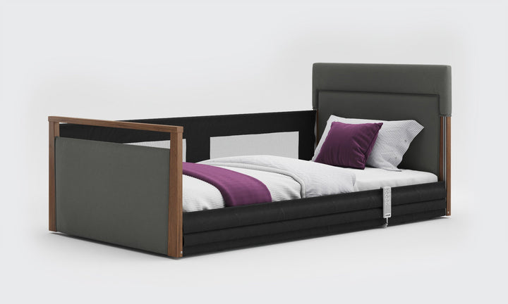 Solo SafeSide Upholstered Profiling Floor Bed