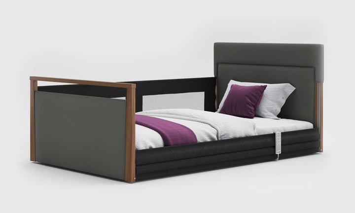 Solo SafeSide Upholstered Profiling Floor Bed