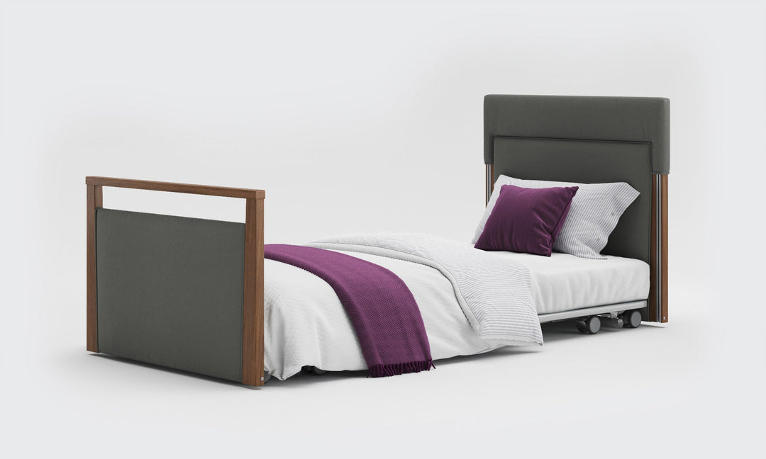 Solo SafeSide Upholstered Profiling Floor Bed