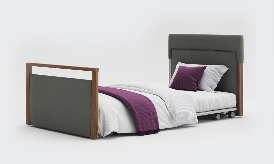 Solo SafeSide Upholstered Profiling Floor Bed