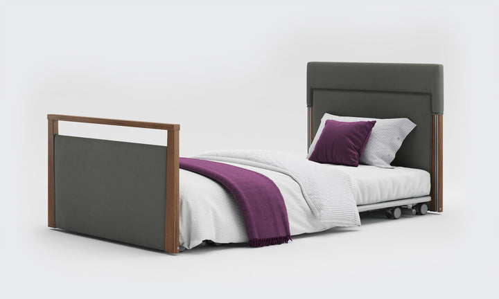 Solo SafeSide Upholstered Profiling Floor Bed