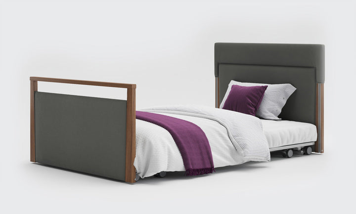Solo SafeSide Upholstered Profiling Floor Bed