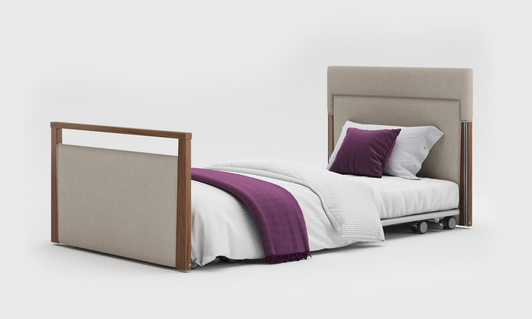 Solo SafeSide Upholstered Profiling Floor Bed