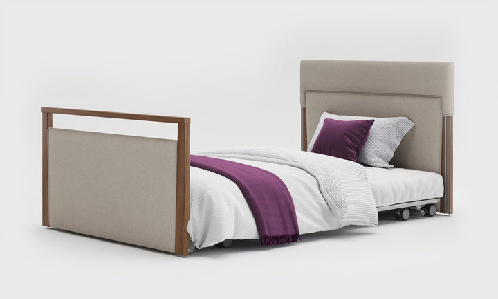 Solo SafeSide Upholstered Profiling Floor Bed