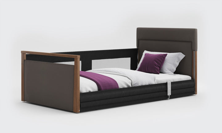 Solo SafeSide Upholstered Profiling Floor Bed