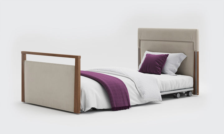 Solo SafeSide Upholstered Profiling Floor Bed