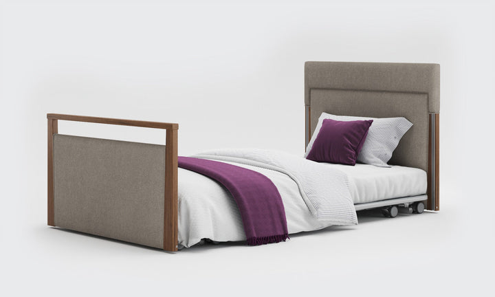Solo SafeSide Upholstered Profiling Floor Bed