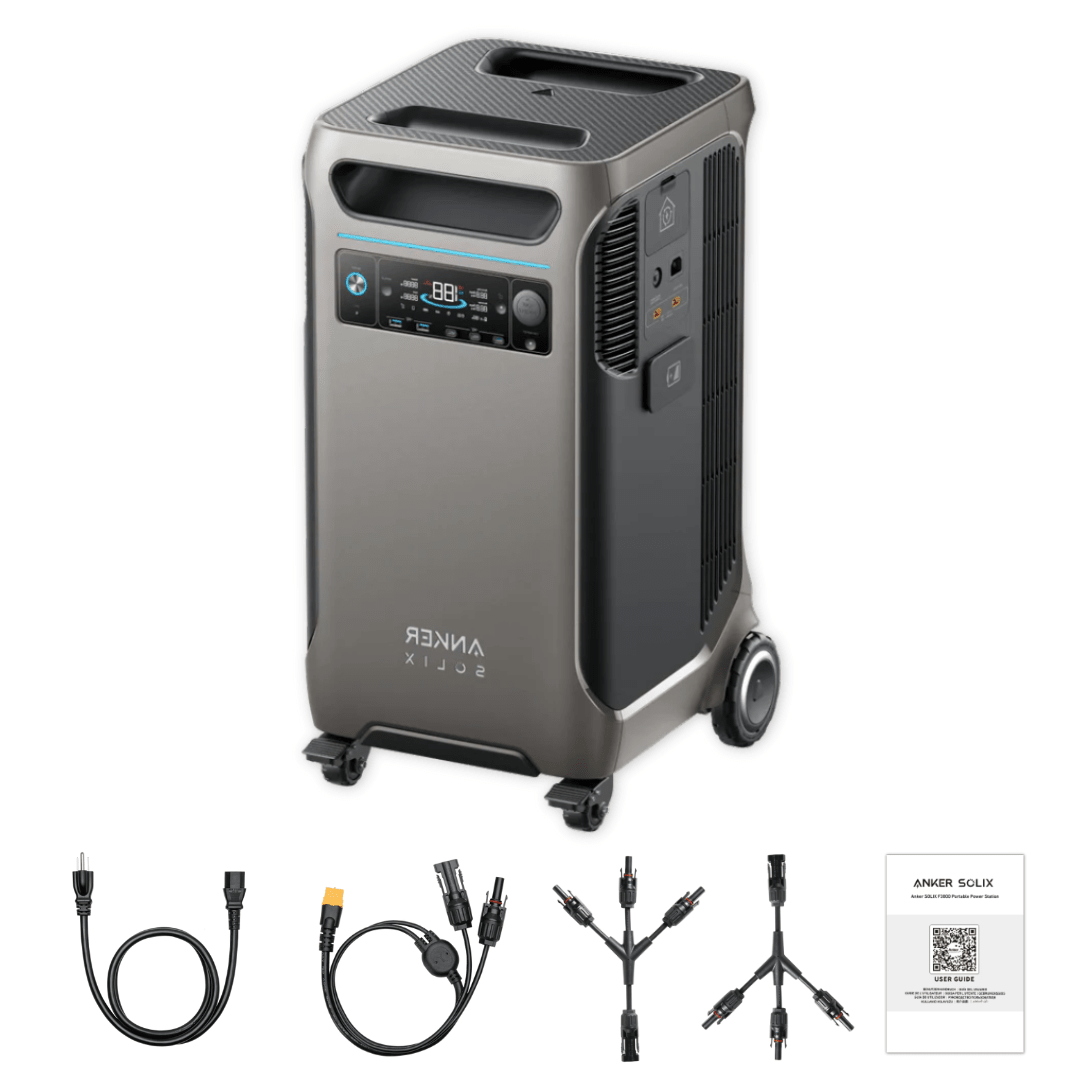 Anker SOLIX F3800 Portable Power Station 3840Wh | 6000W