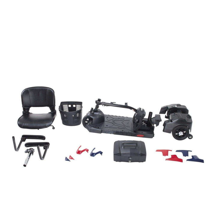 Drive Medical Scout Compact 3-Wheel Travel Power Scooter