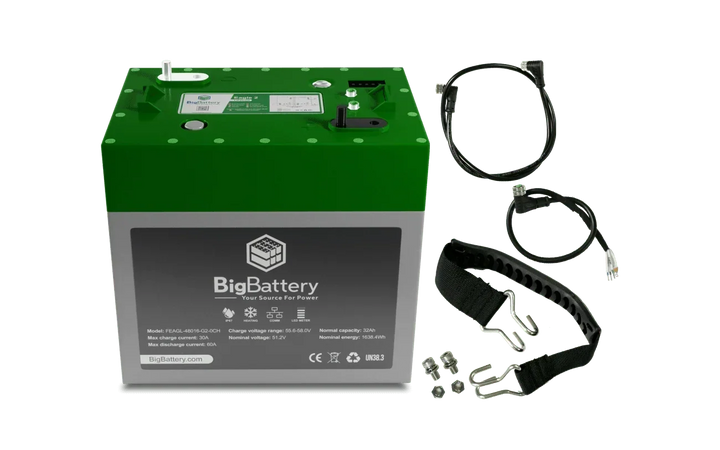 BigBattery 48V EAGLE 2 LiFePO4 Kit