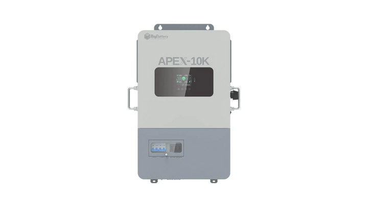 BigBattery NEXUS 51.2V 15kWH LiFePO4 Battery + APEX 10K Off-Grid Inverter