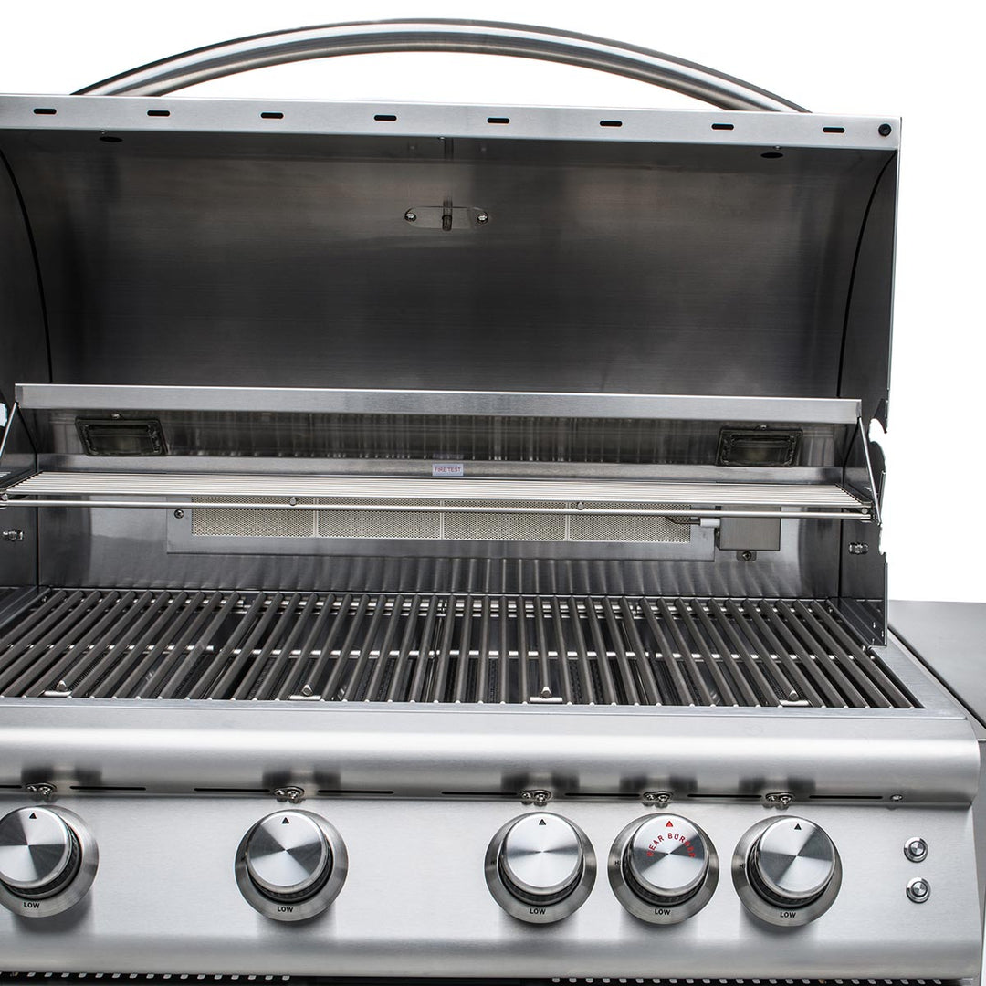 Blaze LTE 32" 4-Burner Built-In Gas Grill w/ Cart - BLZ-4LTE2 + BLZ-4-CART-SC