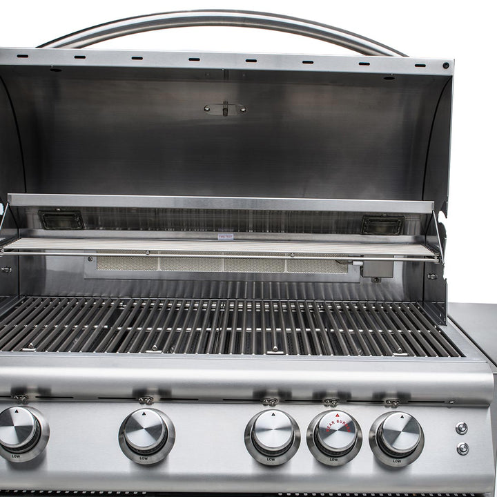 Blaze LTE 32" 4-Burner Built-In Gas Grill w/ Cart - BLZ-4LTE2 + BLZ-4-CART-SC