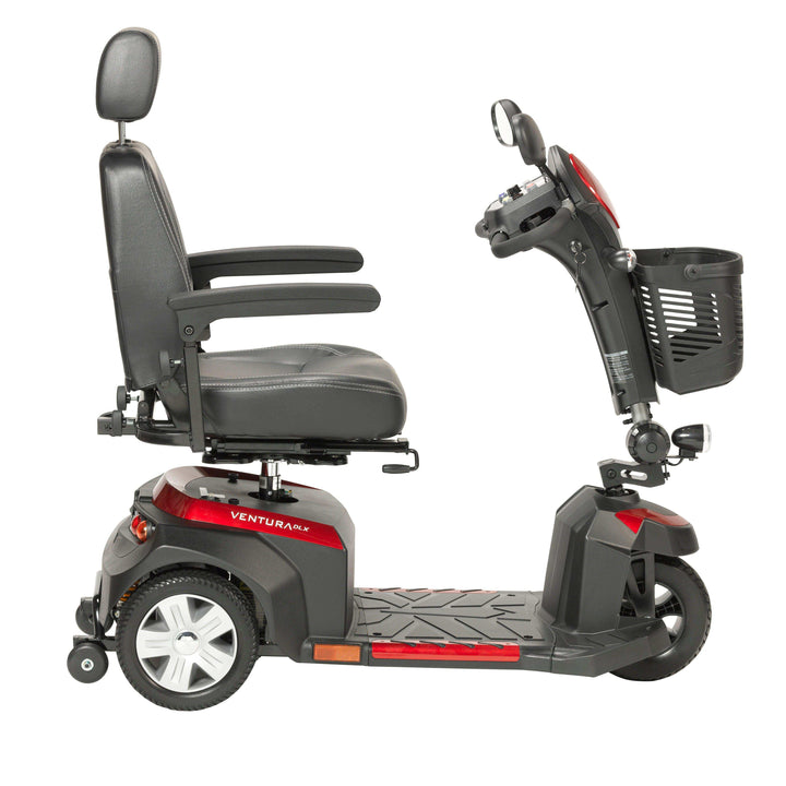 Drive Medical Ventura Power 3-Wheel Mobility Scooter With Captain Seat