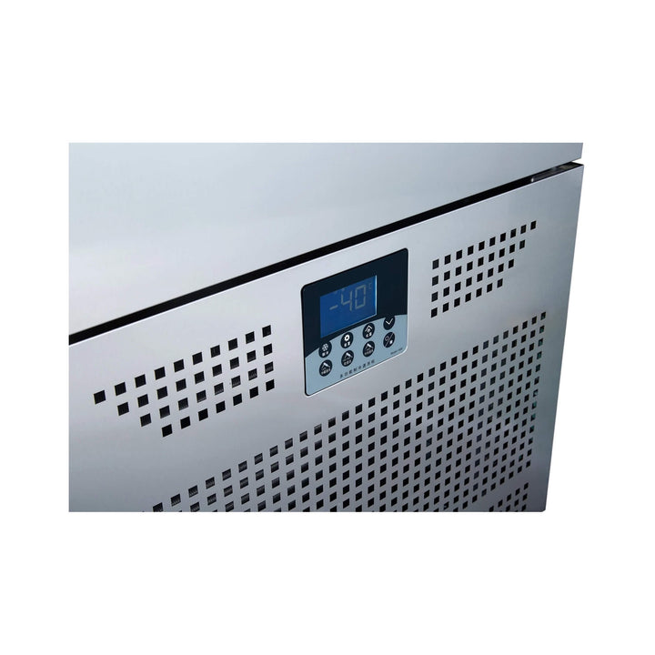 Commercial Heavy-Duty 15-Tray Blast Chiller Freezer Cabinet With Trolley Cart