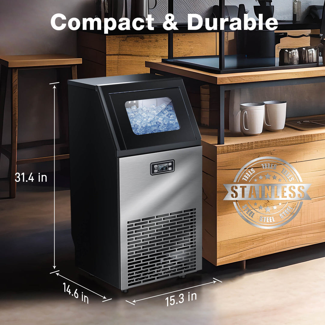 Freestanding Commercial Ice Maker - Z5845A - Multiple Sizes - 100LBS 200LBS 265LBS