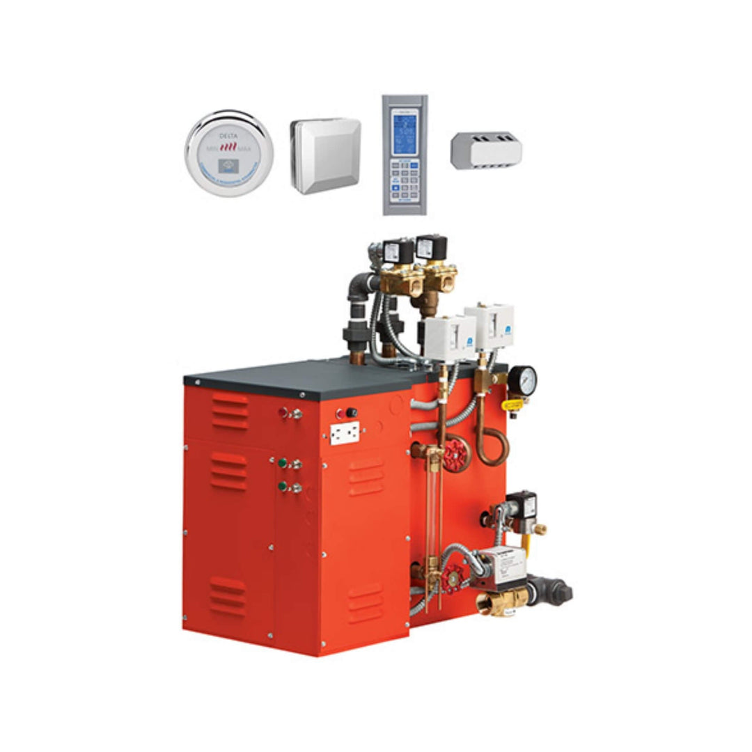 Delta 15KW Commercial Steam Boiler Package with Control & Steamhead