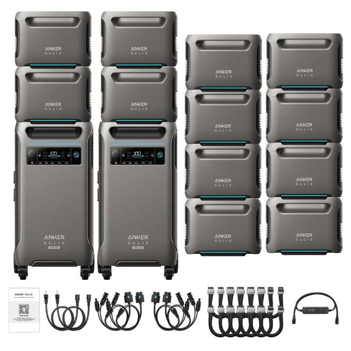 [Double Kit] Anker SOLIX F3800 Plus + Expansion Batteries