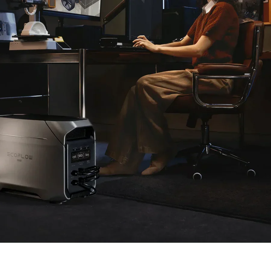 EcoFlow DELTA 3 Ultra Plus Portable Power Station + 400W solar panel