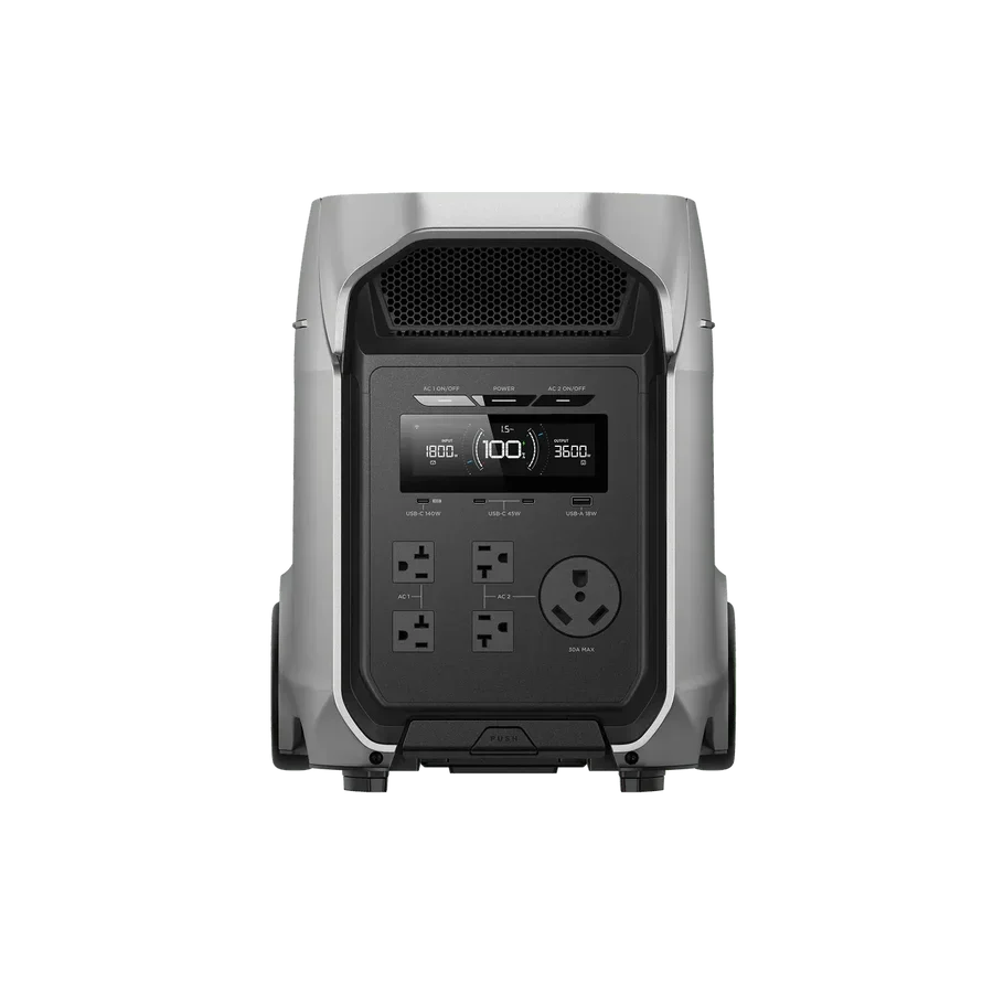 EcoFlow DELTA 3 Ultra Plus Portable Power Station + 400W solar panel