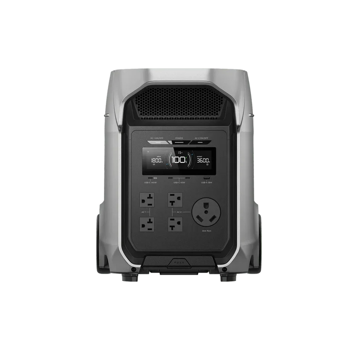EcoFlow DELTA 3 Ultra Plus Portable Power Station + 400W solar panel