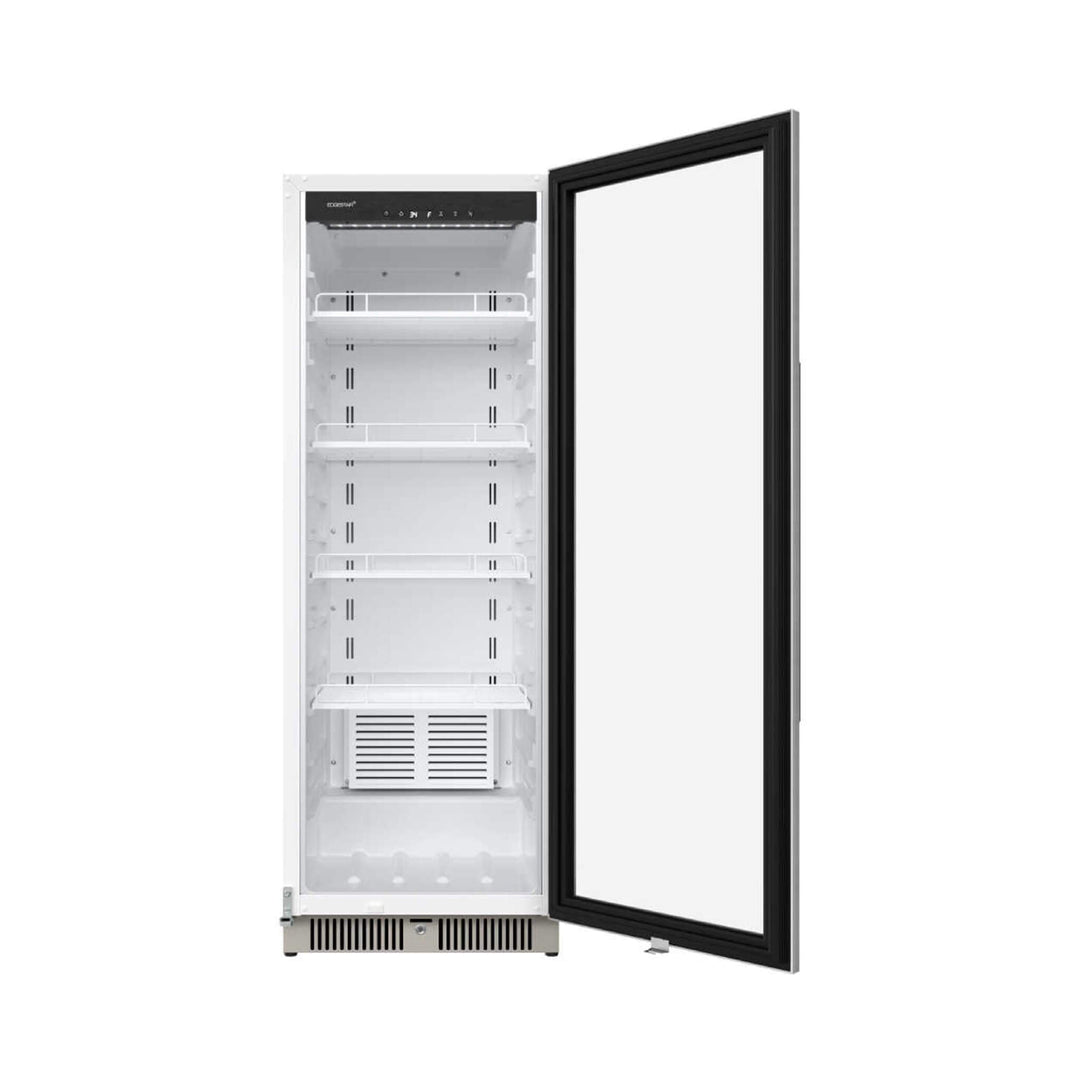 Edgestar 10.1 Cubic Feet Commercial Beverage Merchandiser With Temperature Alarm Reversible Door 22"