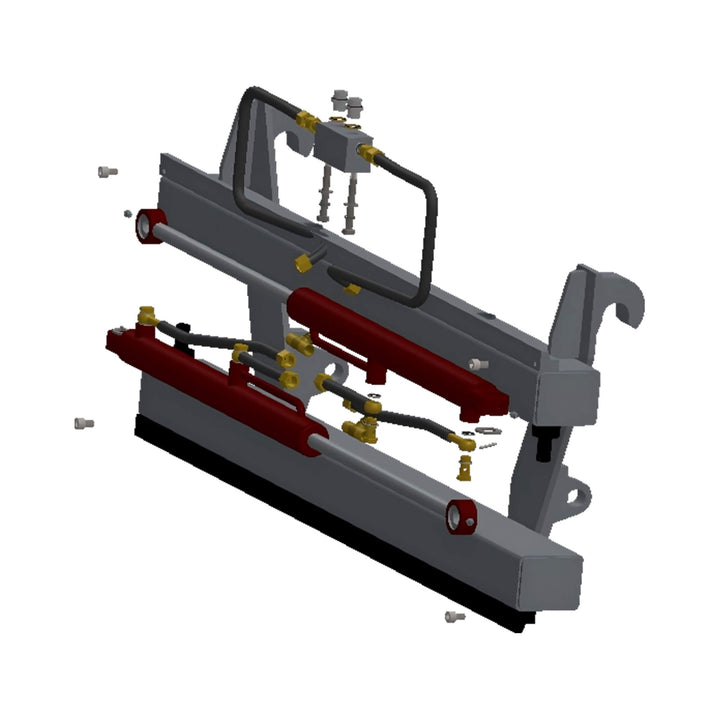 Heavy-Duty Adjustable Fork Carriage Skid Steer Attachment