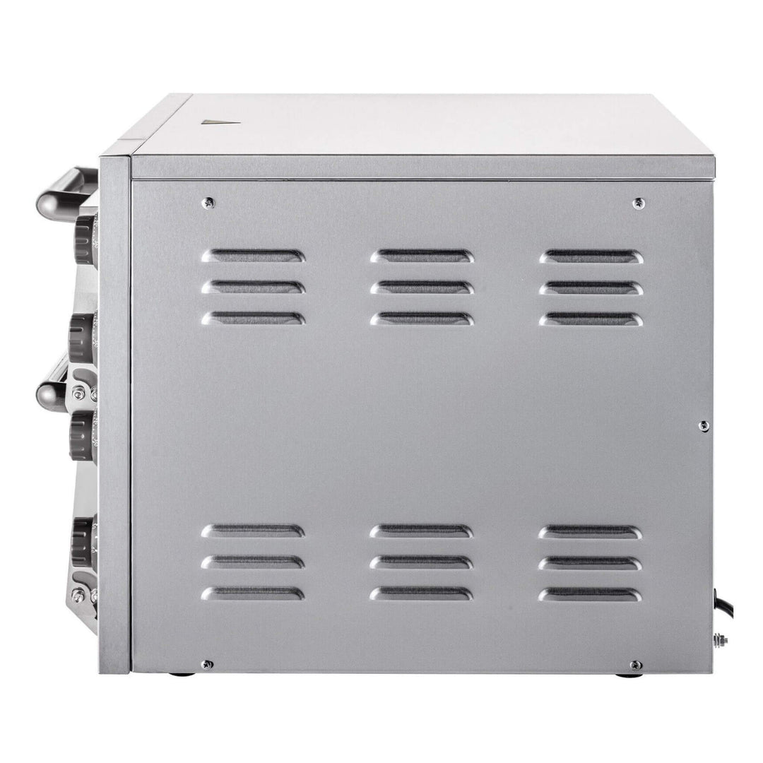 Heavy-Duty Electric Indoor Commercial Countertop Double Deck Pizza Oven 2000W