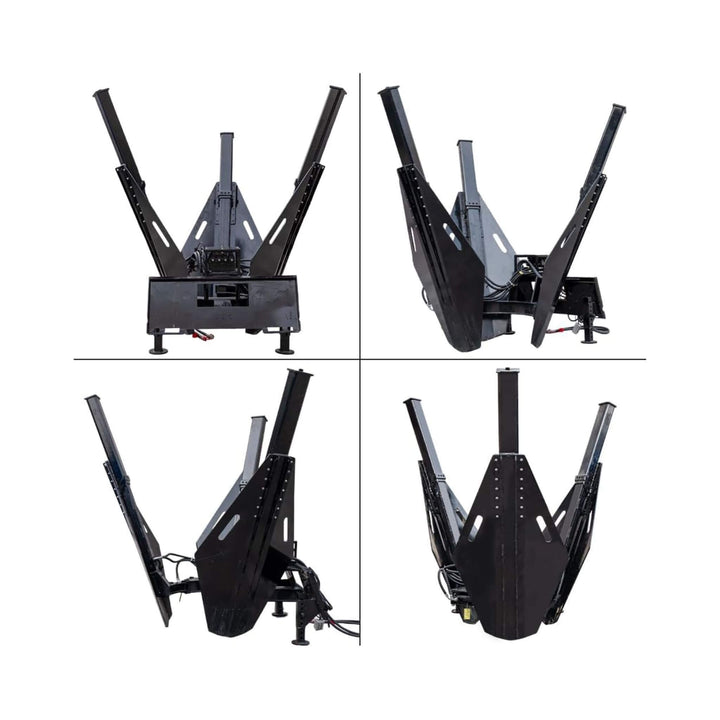 Heavy-Duty Industrial 3-Blade Tree Spade Transplanter Skid Steer Attachment