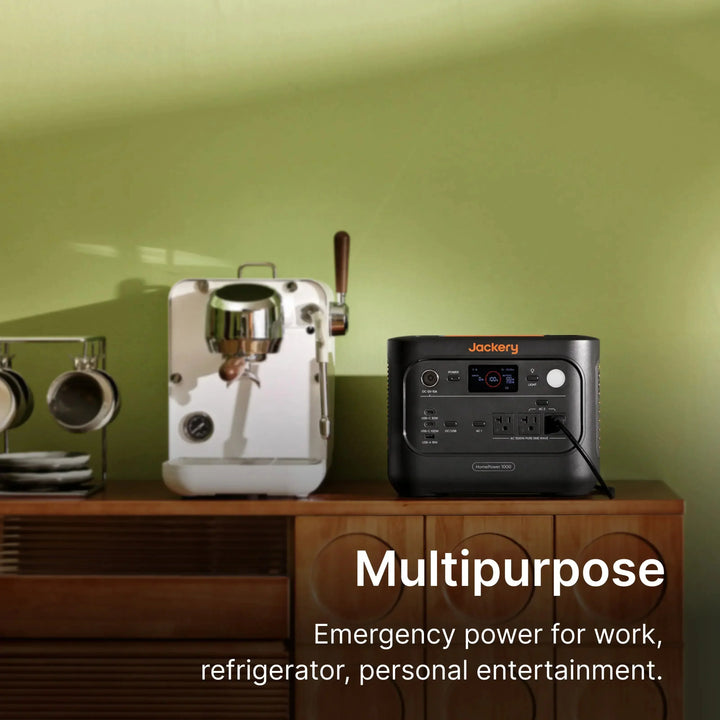Jackery HomePower 1000 v2 Portable Power Station (White)
