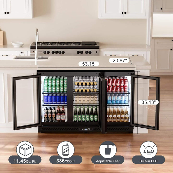 Industrial Freestanding Undercounter Beverage Refrigerator