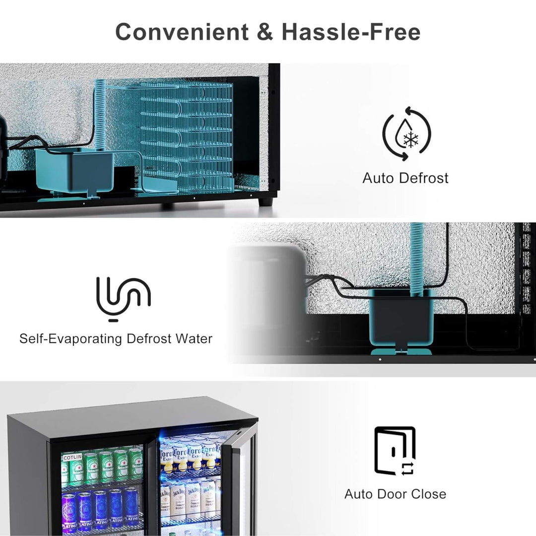 Industrial Freestanding Undercounter Beverage Refrigerator