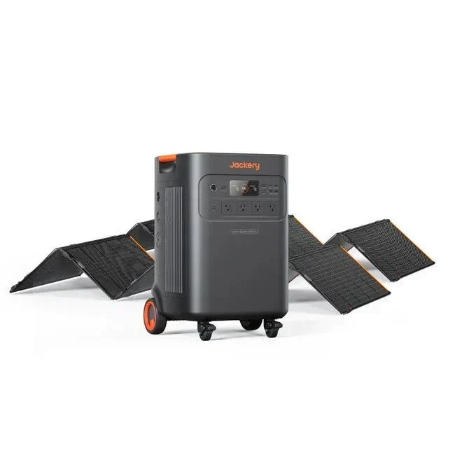 Jackery Explorer 5000 Plus Solar Generator + 2 x SolarSaga 500 X