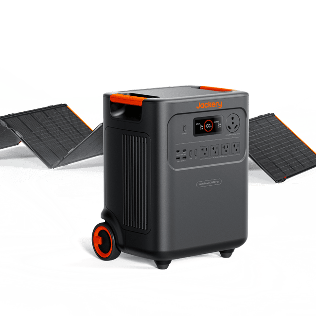 Jackery HomePower 3600 Plus + Battery Pack 3600 + SolarSaga 500 X 1