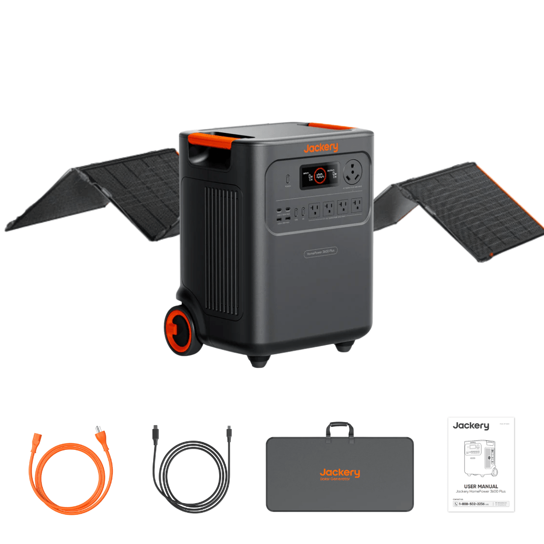 Jackery HomePower 3600 Plus Portable Power Station