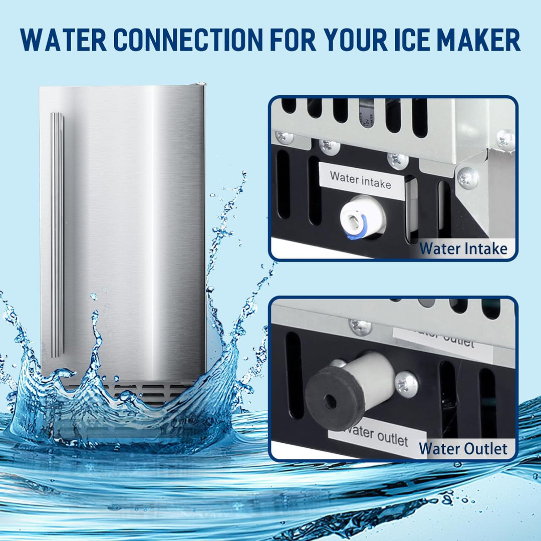 Commercial Under Counter Built-in Nugget Ice Maker Z5830N