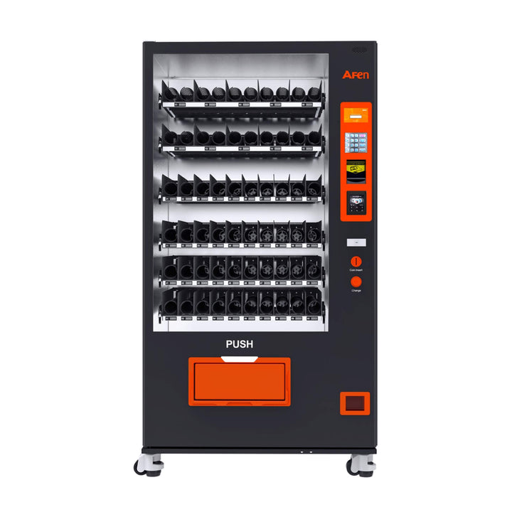 Large 60-Slot Commercial Snack and Drink Refrigerated Combo Vending Machine
