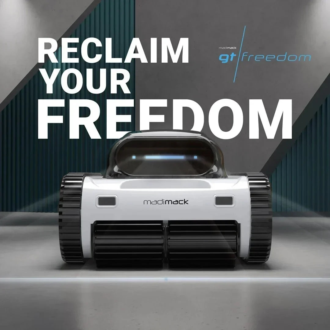 Madimack GT Freedom i60 Cordless Robotic Pool Cleaner – 6-Hour Runtime