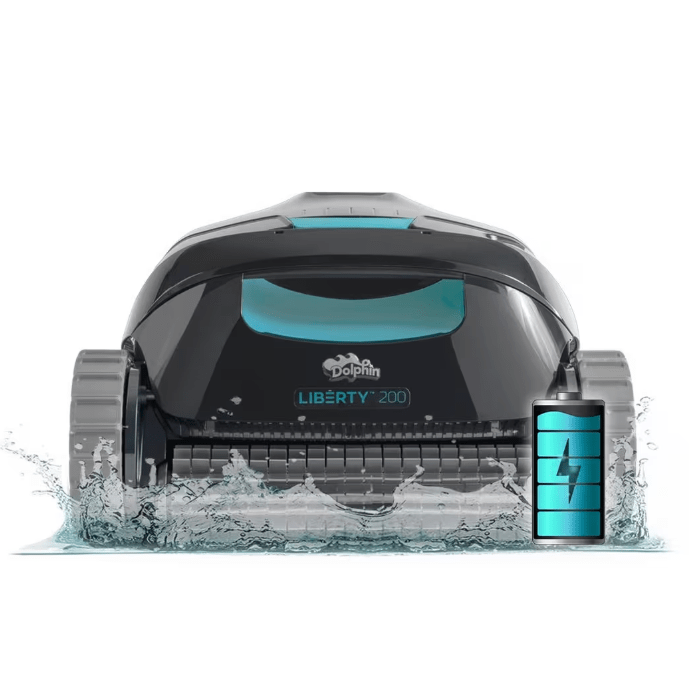 Maytronics Dolphin Liberty 200 Cordless Robotic Pool Cleaner, 99998120-US