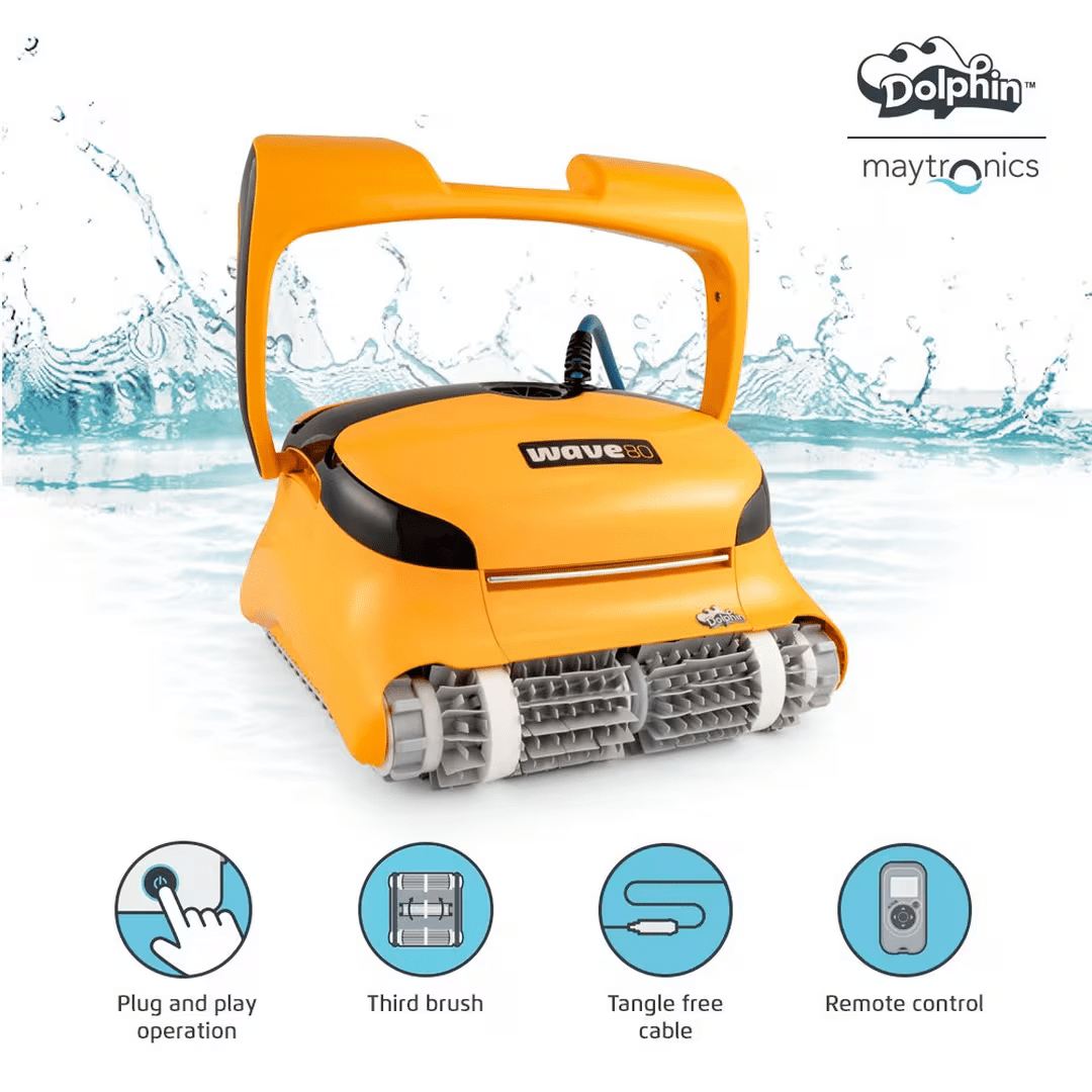 Maytronics Dolphin Wave 80 Commercial Robotic Cleaner 99991080-US