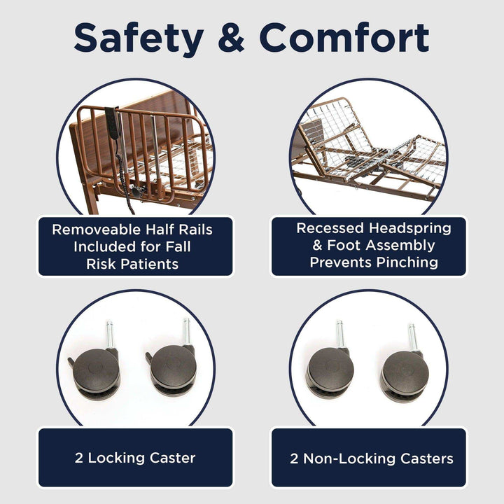 MDS Full Electric Hospital Bed Package