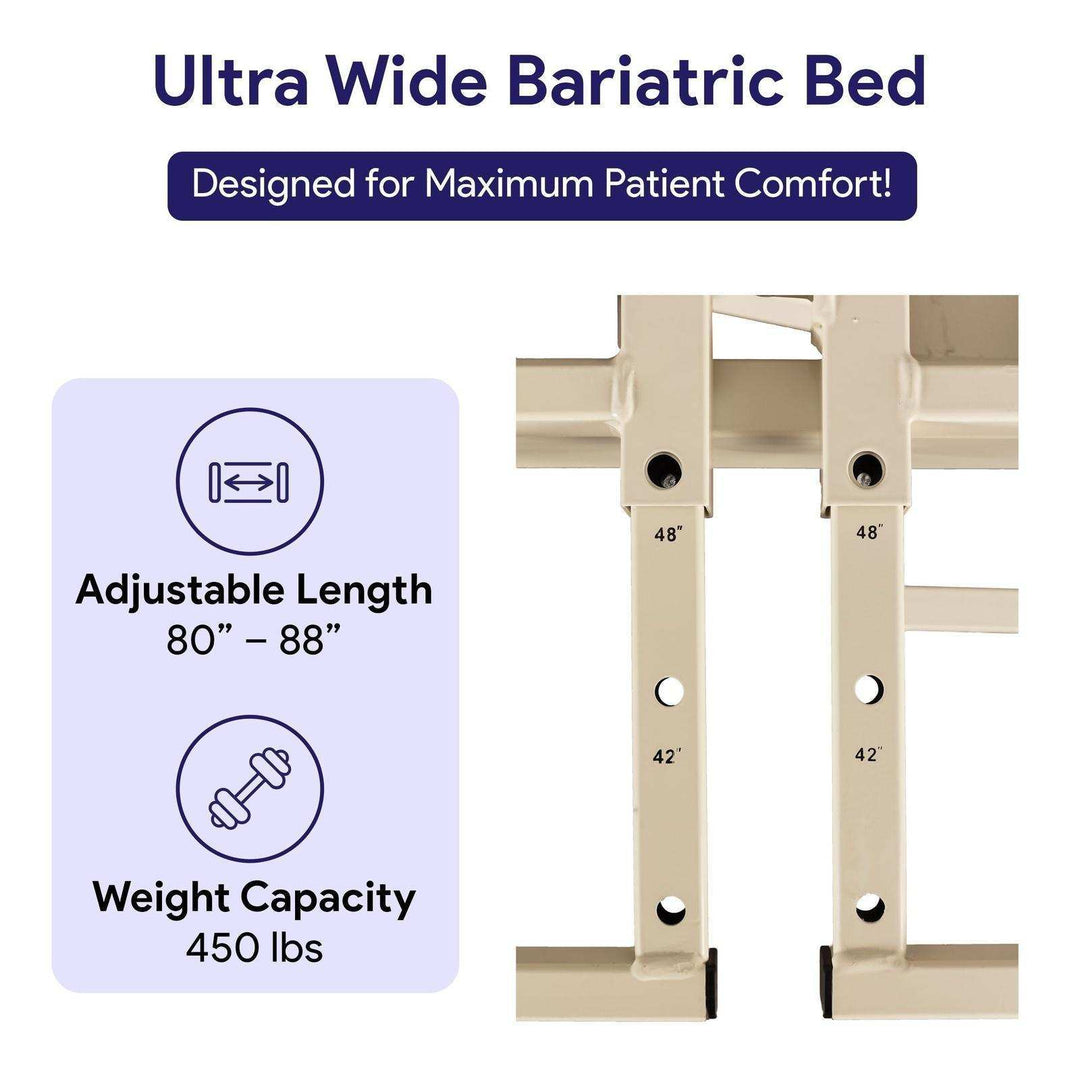 MedaCure Low Adjustable Electric Hospital Bed