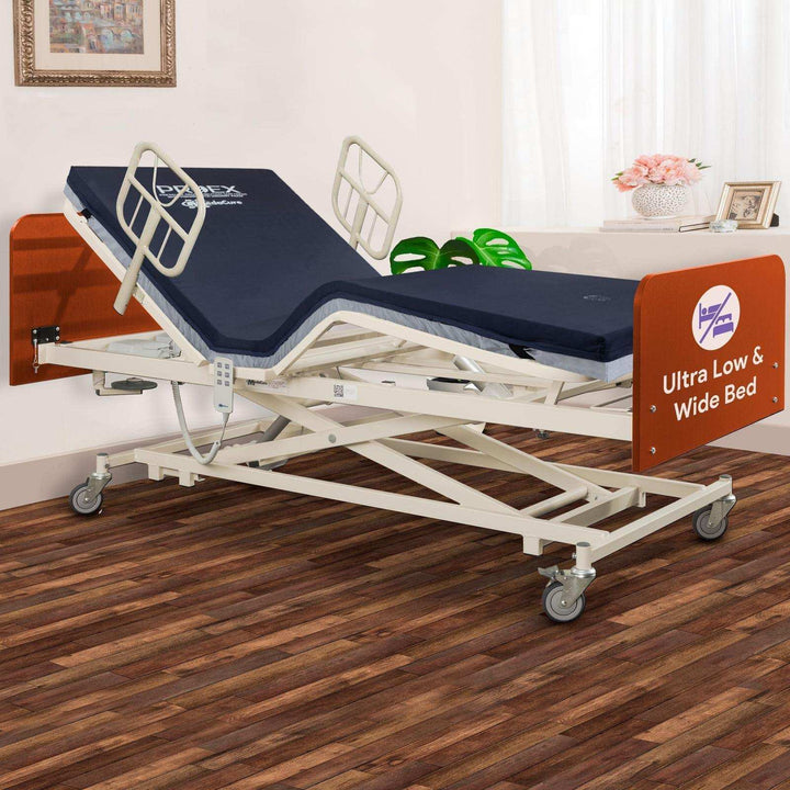 MedaCure Low Adjustable Electric Hospital Bed