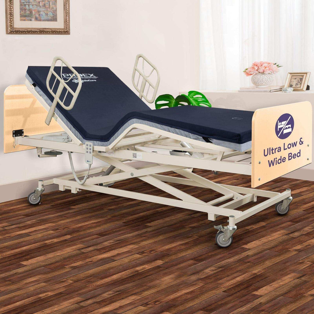 MedaCure Low Adjustable Electric Hospital Bed