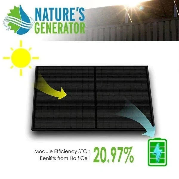 Natures Generator 10 x 410 Watt Monocrystalline Solar Panel