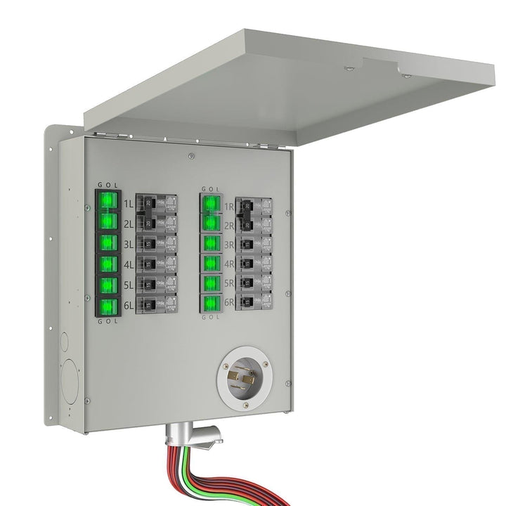 Nature's Generator 12-Circuit 120/240V 30A Non-Automatic Power Transfer Switch