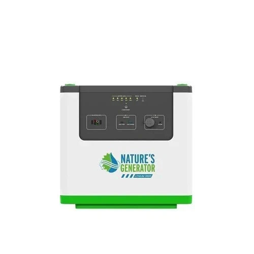 Natures Generator Lithium 3600 With Power Pod (3600W/6144Wh)