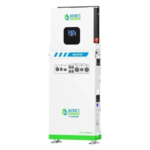 Natures Generator MyGrid 10K With 4 x 400W Folding Solar Panel