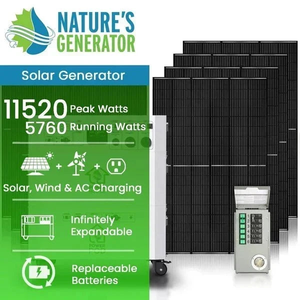 Natures Generator Powerhouse Platinum Plus PE System