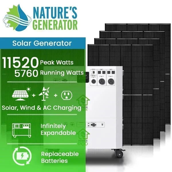 Natures Generator Powerhouse Platinum Plus System